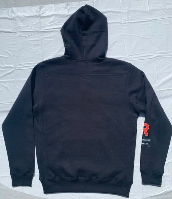 Rooted || Red Lace Up Hoodie