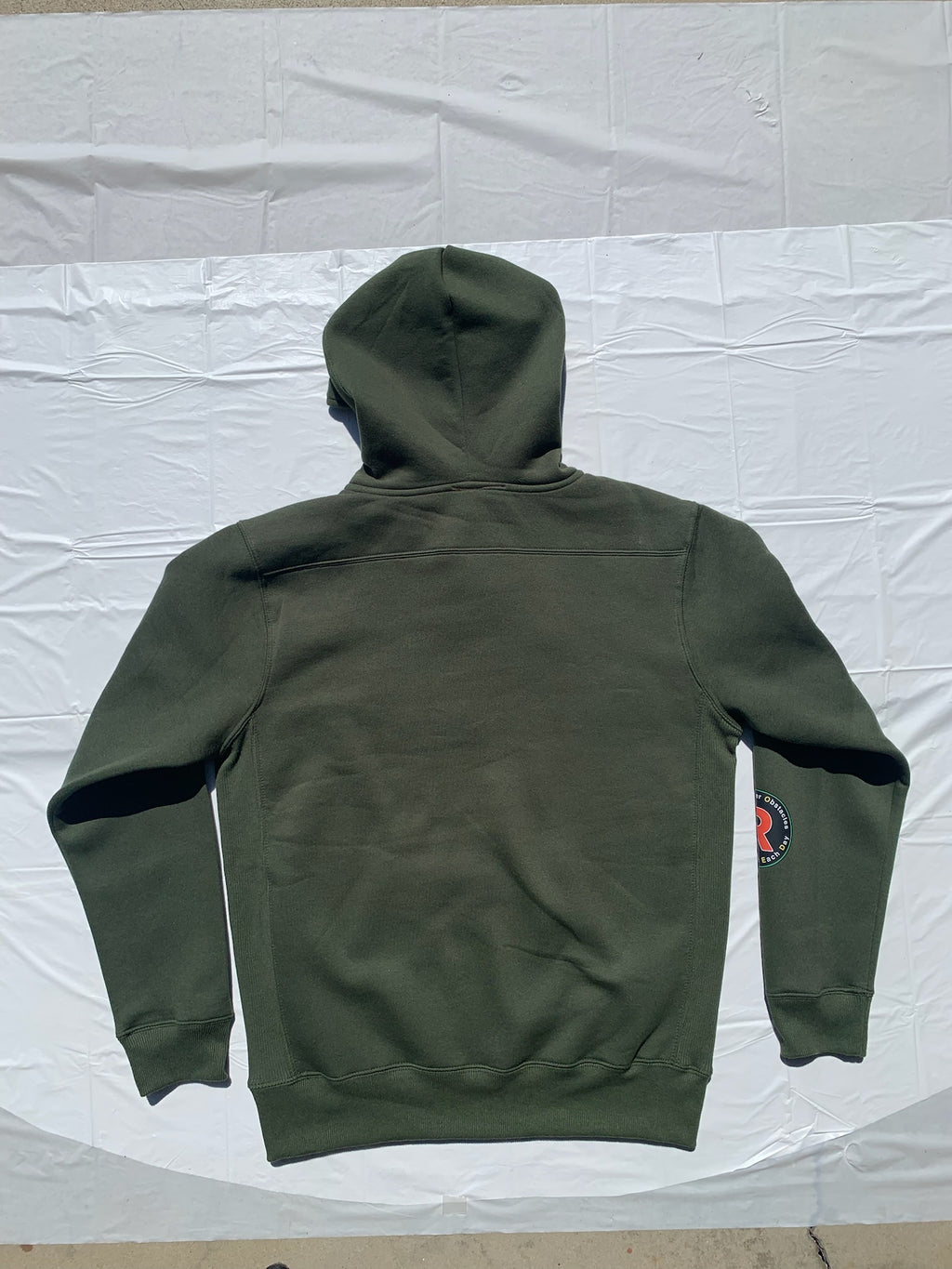 Rooted || Red Lace Up Hoodie