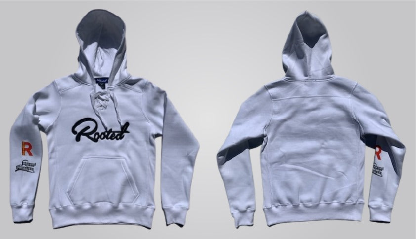 Custom Rooted Lace Up Hoodie