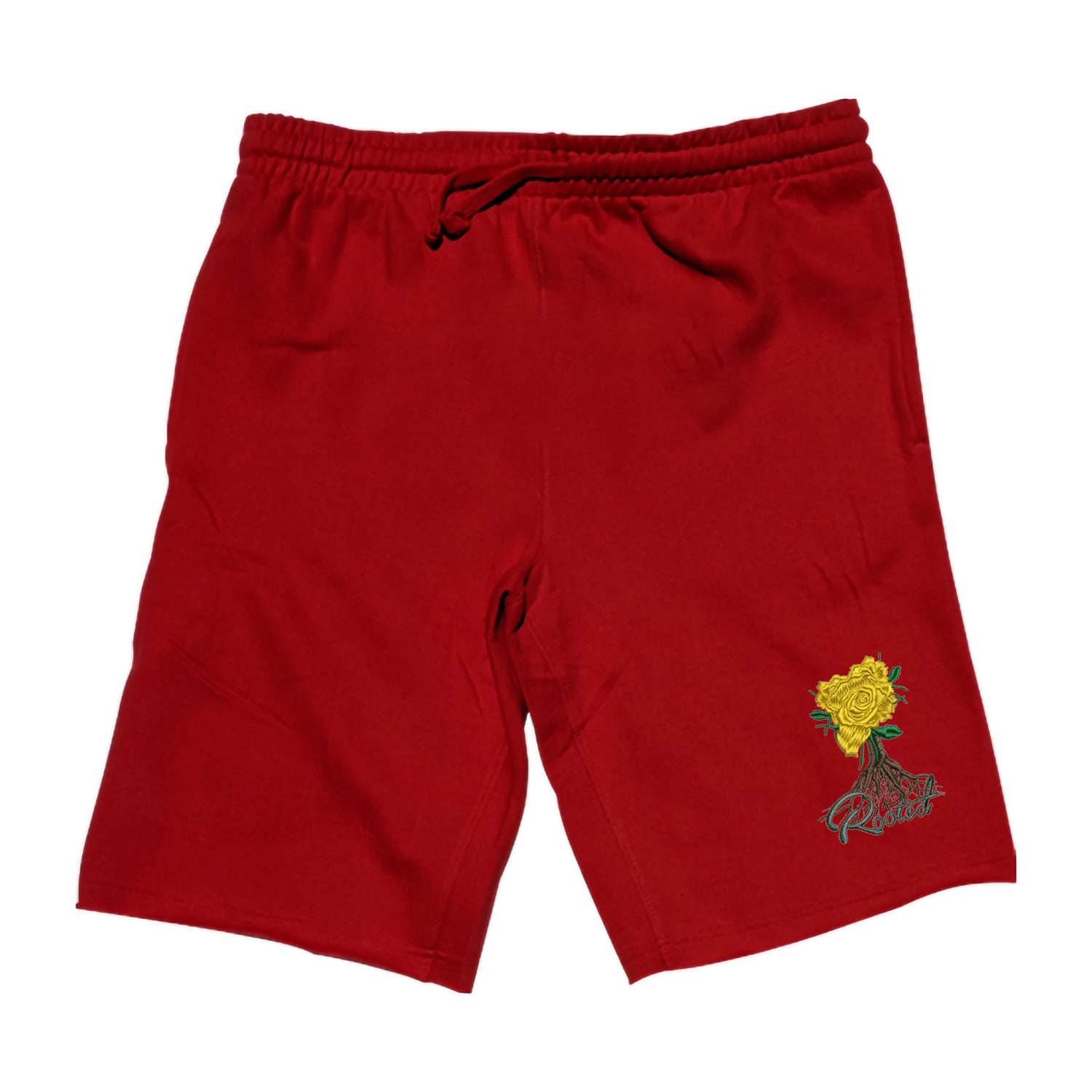 Rooted Logo Shorts Cotton